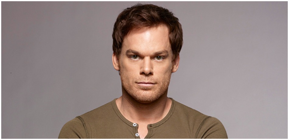 Michael C. Hall as Dexter.