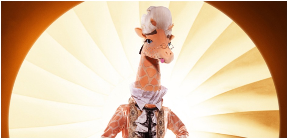 The Giraffe on Fox's The Masked Singer.