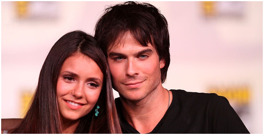 Ian Somerhalder and Nina Dobrev