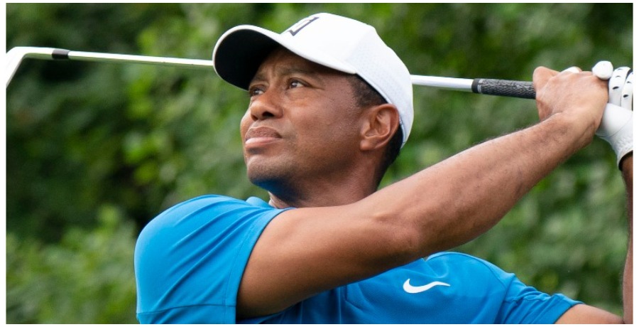 Tiger Woods injured in car accident, jaws of life used.