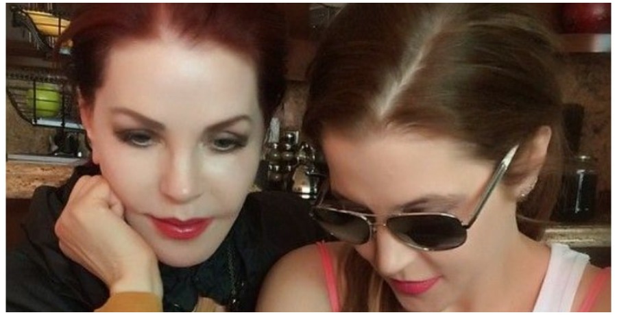 Priscilla and Lisa Marie Presley