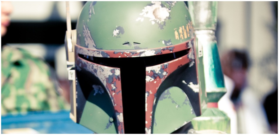 Star Wars character Boba Fett.