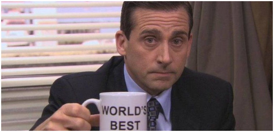 Steve Carell as Michael Scott on The Office