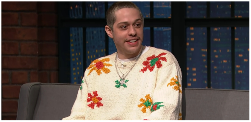 Pete Davidson during an interview.