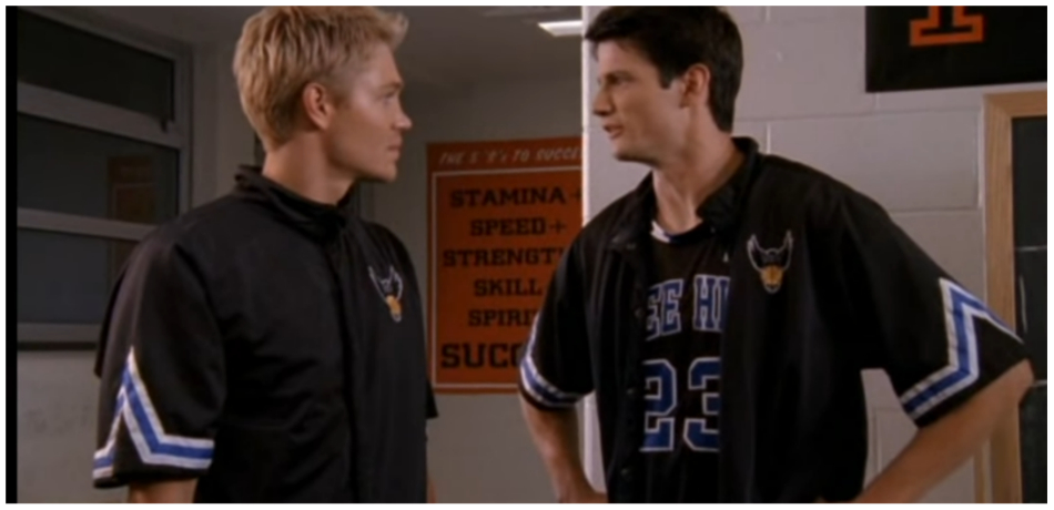 Lucas and Nathan Scott on One Tree Hill.