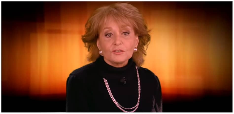 Barbara Walters dead at 93.