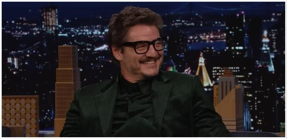 Pedro Pascal during an interview.