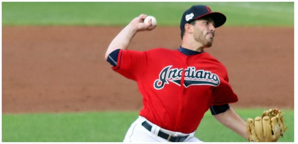 Aaron throwing a pitch