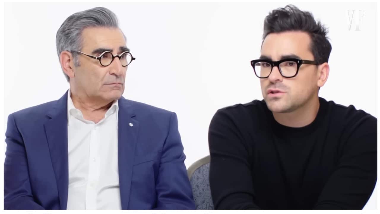 Eugene and Dan Levy Schitt's Creek