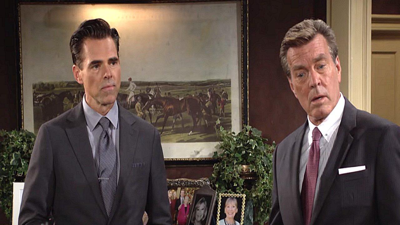 The Young and the Restless: Peter Bergman (Jack Abbott) - Jason Thompson ( Billy Abbott)