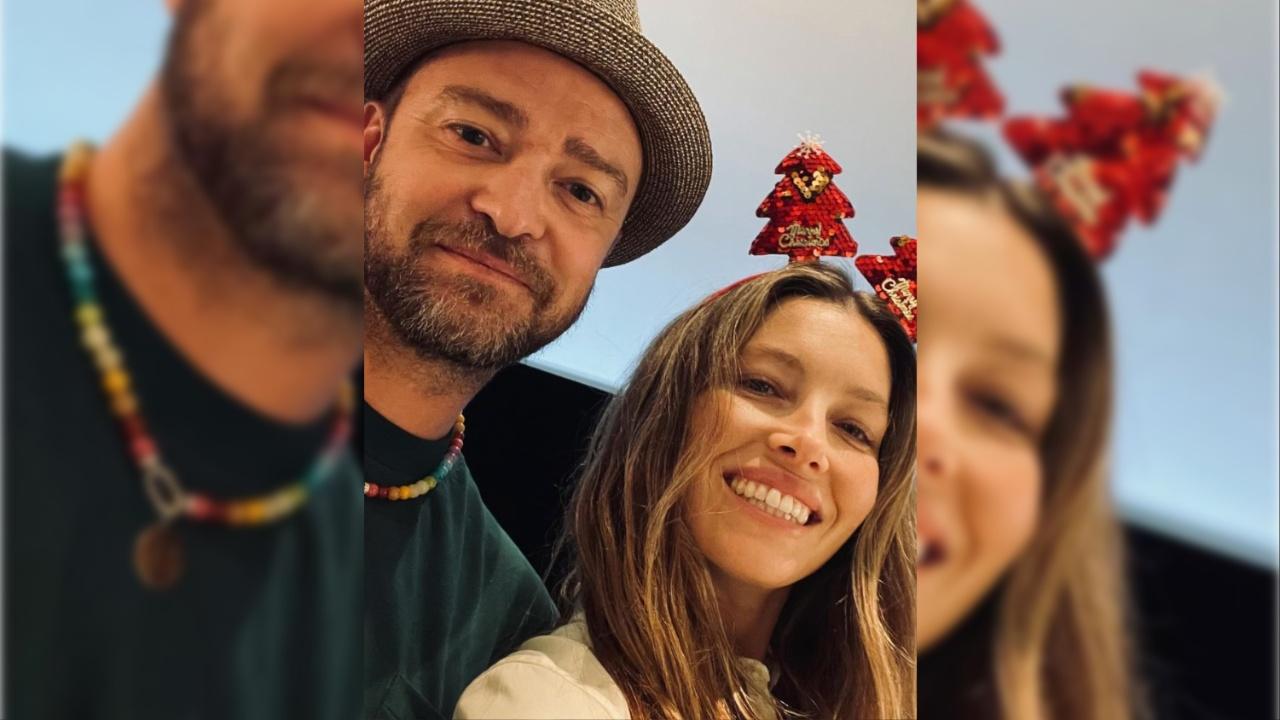 Justin Timberlake and Jessica Biel on Instagram