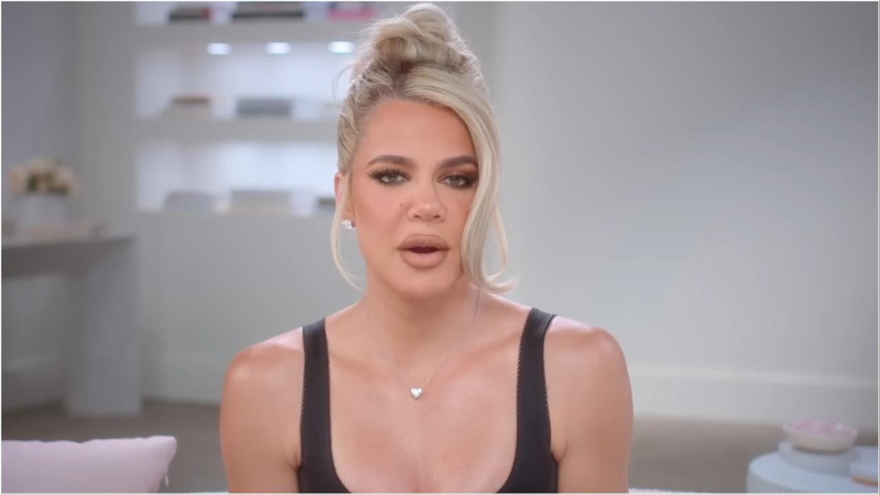 Khloe Kardashian on Hulu's The Kardashians.