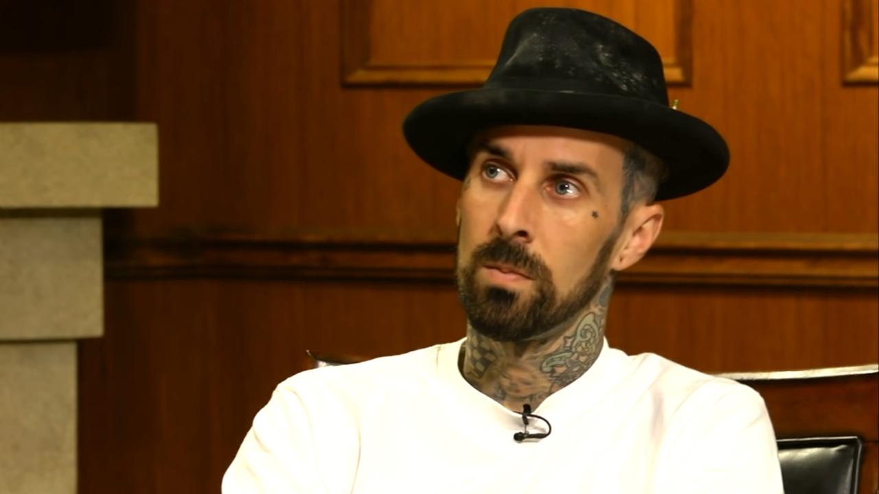 travis barker with a beard