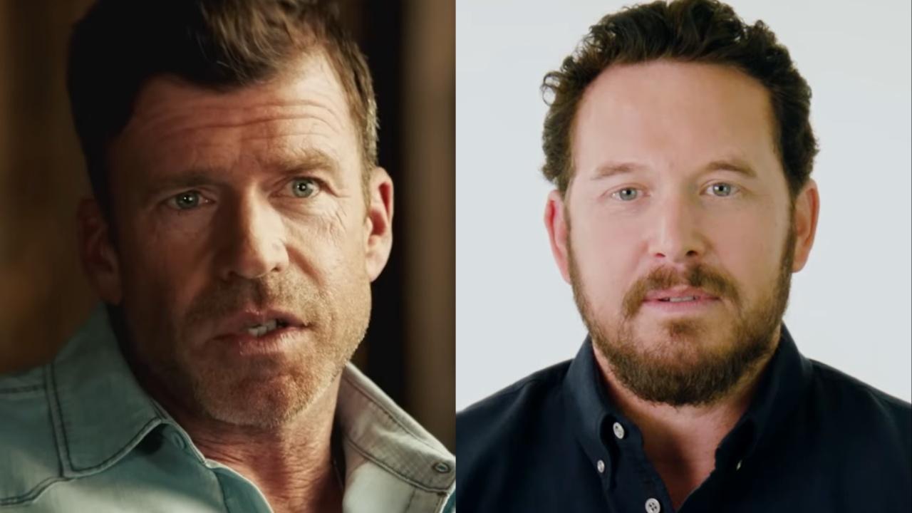 Taylor Sheridan and Cole Hauser of Yellowstone.