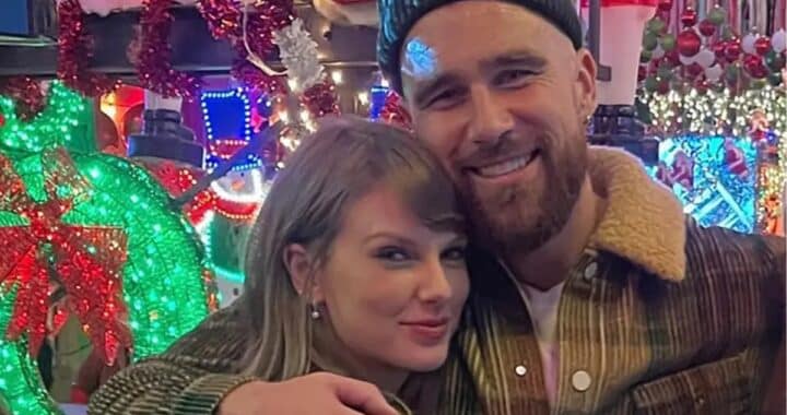 Taylor Swift and Travis Kelce