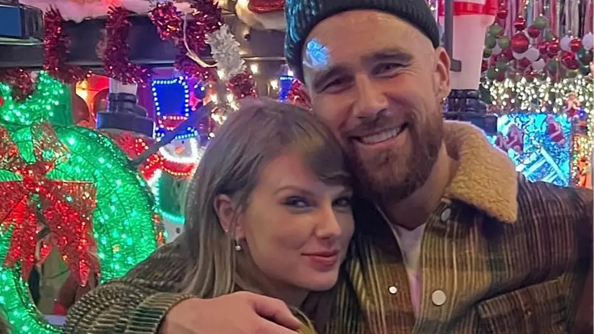 Taylor Swift and Travis Kelce