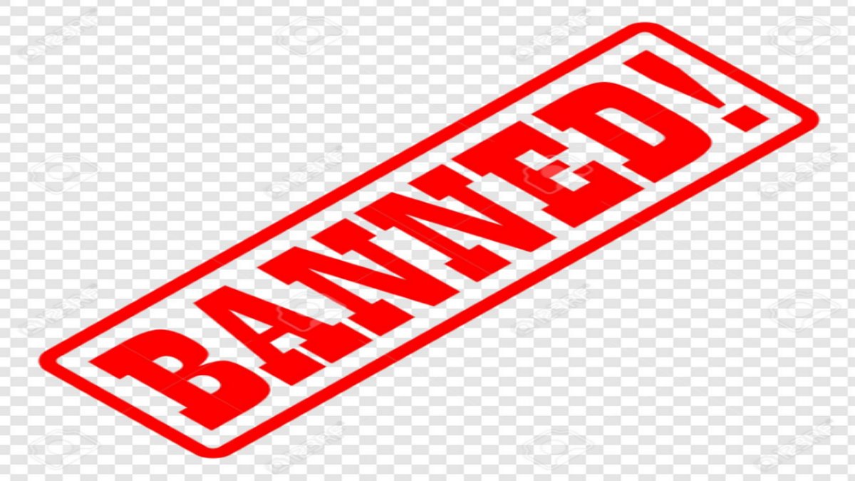 Banned Sign