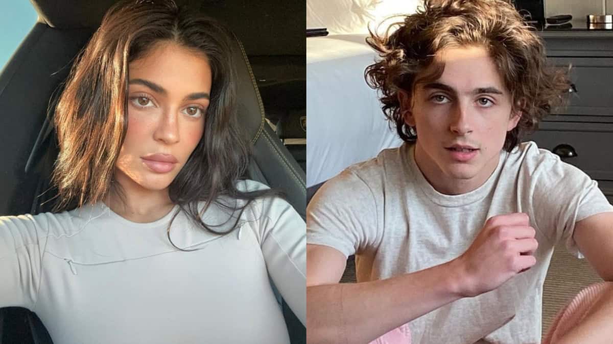 Kylie Jenner and Timothee Chalamet