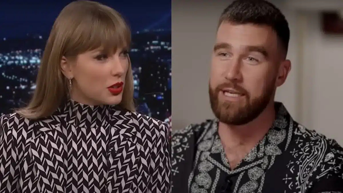 Taylor Swift and Travis Kelce