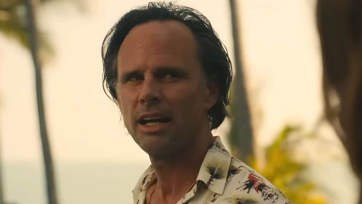 Walton Goggins as Rick Hatchett on The White Lotus Season 3